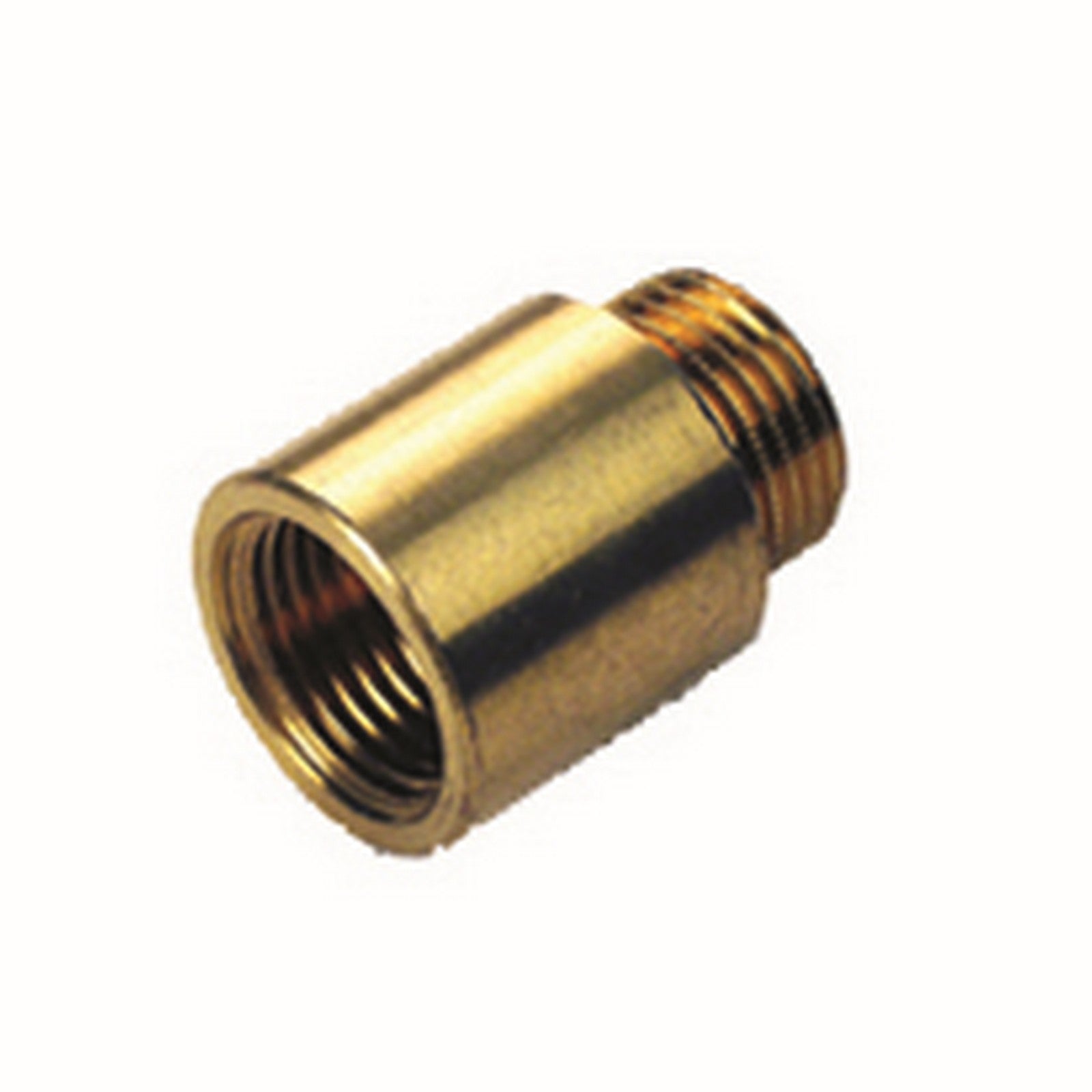 10pz idraulica prolunga art. 520 gr.1/2x15 in ottone giallo cod:ferx.84325