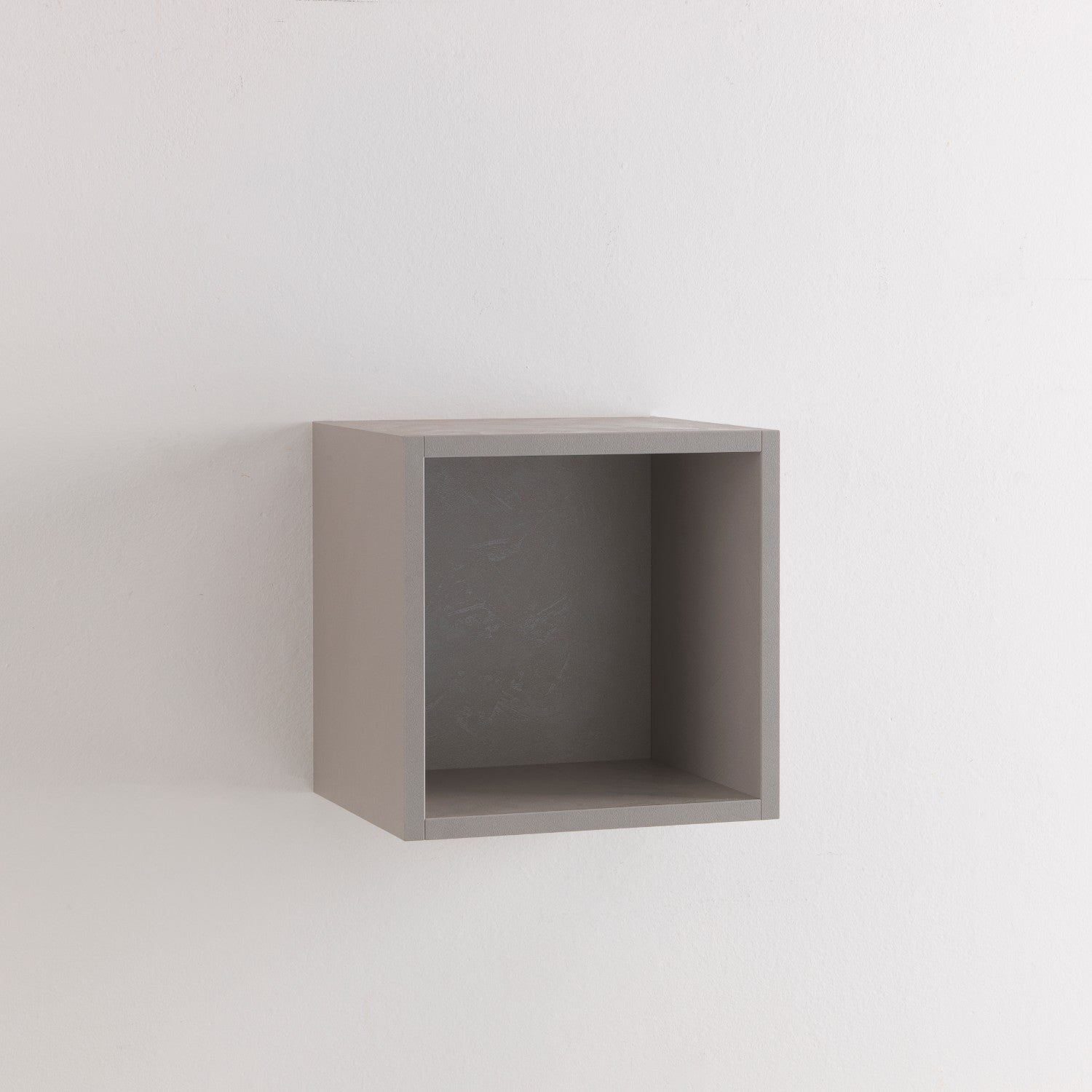 Pensile a Giorno da Soggiorno 34x27x34 cm in Legno TFT Marte Pietra Avana