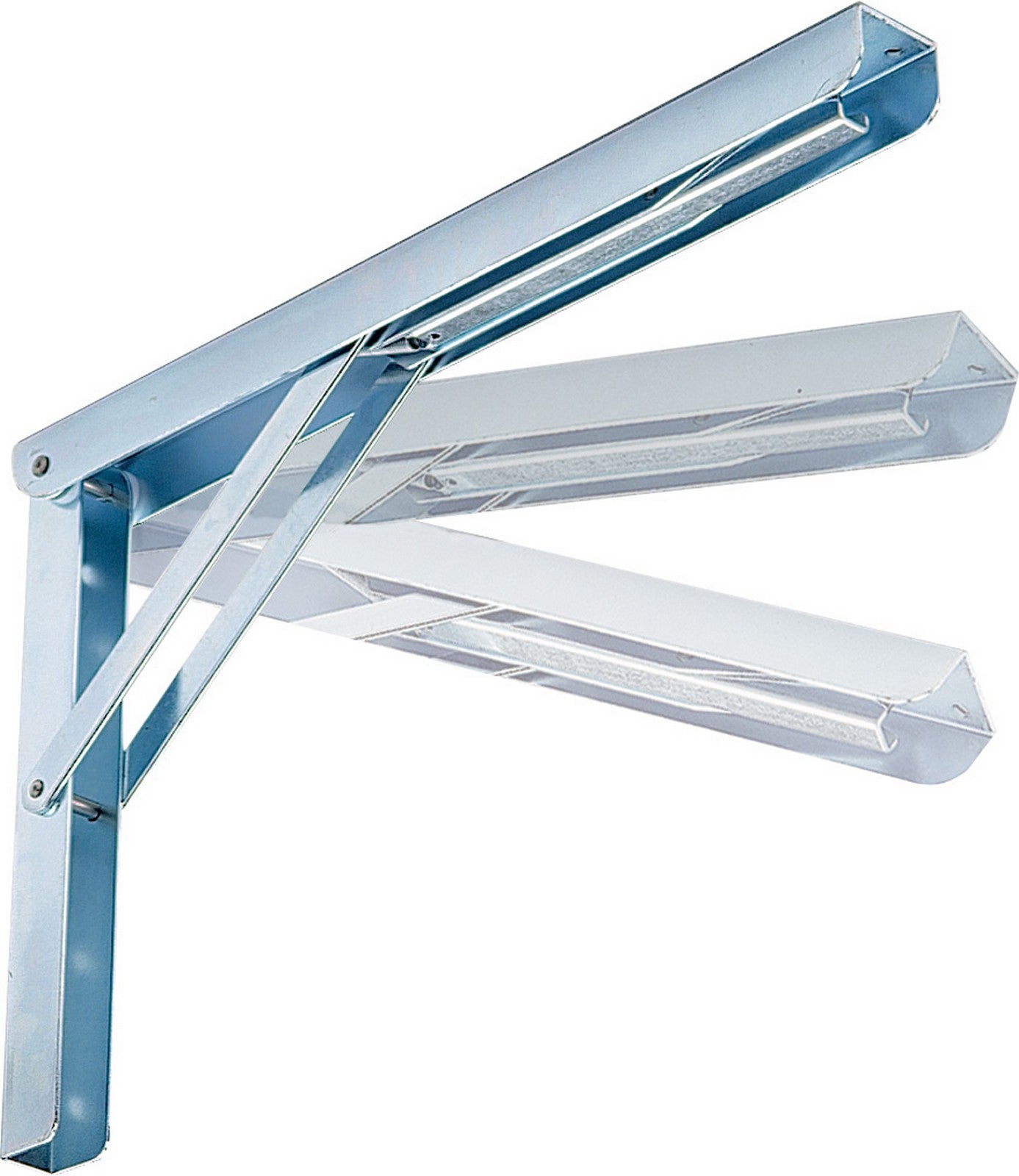 4pz reggimensola 4 posizioni peso kg.200 in acciaio zincato cm.30 cod:ferx.8600