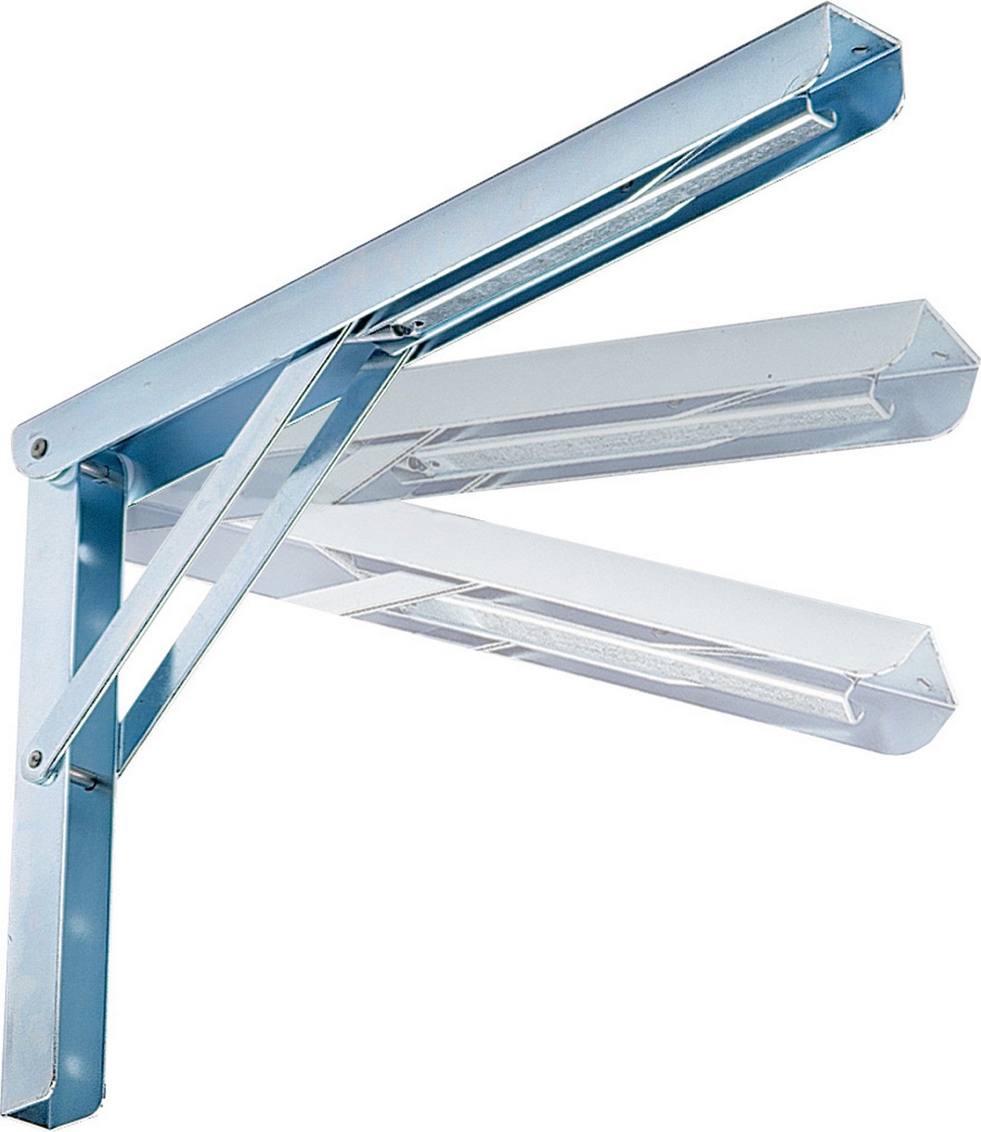 4pz reggimensola 4 posizioni peso kg.200 in acciaio zincato cm.40 cod:ferx.8602