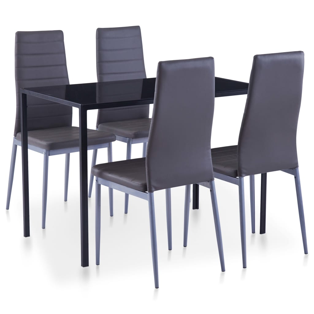 Set da Pranzo 5 pz Grigio cod mxl 72039