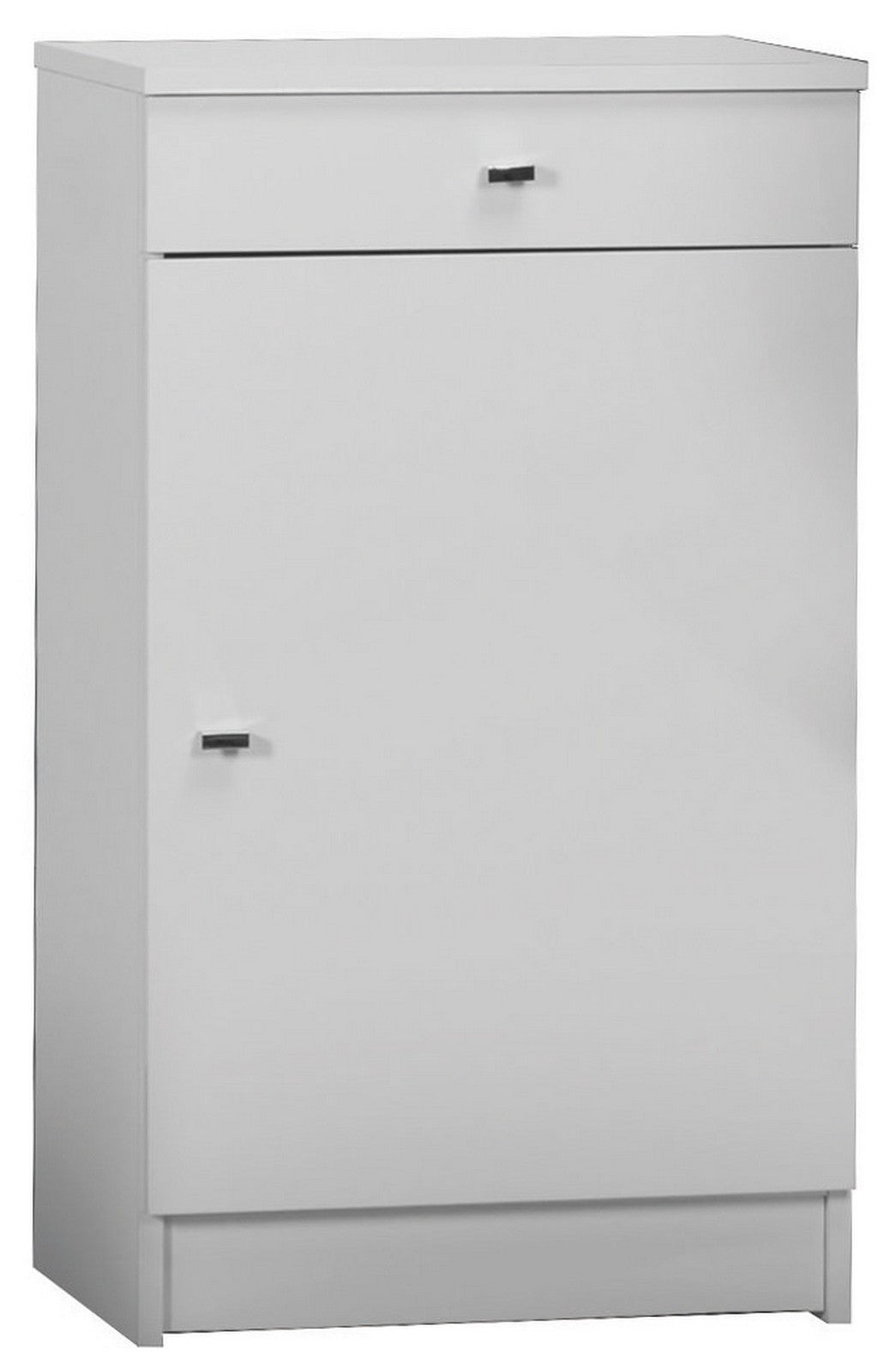 mobile bianco laccato 1 anta + 1 cassetto cm 46x34x80h 222tl cod:ferx.95725