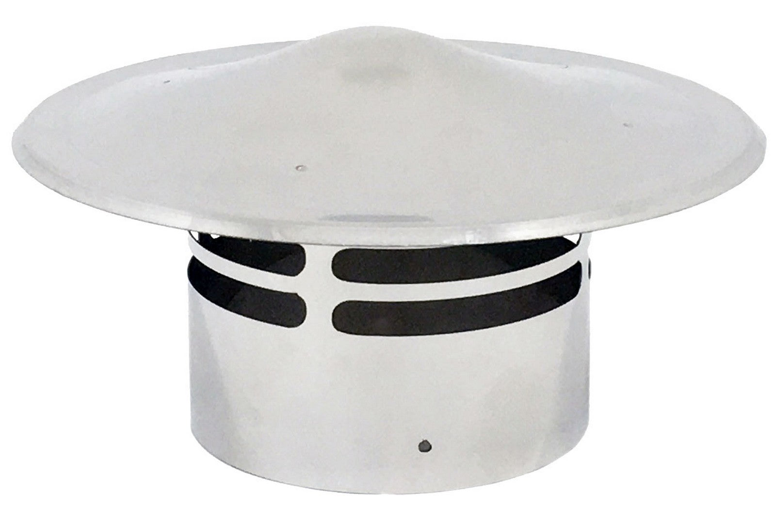 terminale con cappello inox dn stufa a pellet ø 8 cm cod:ferx.98274