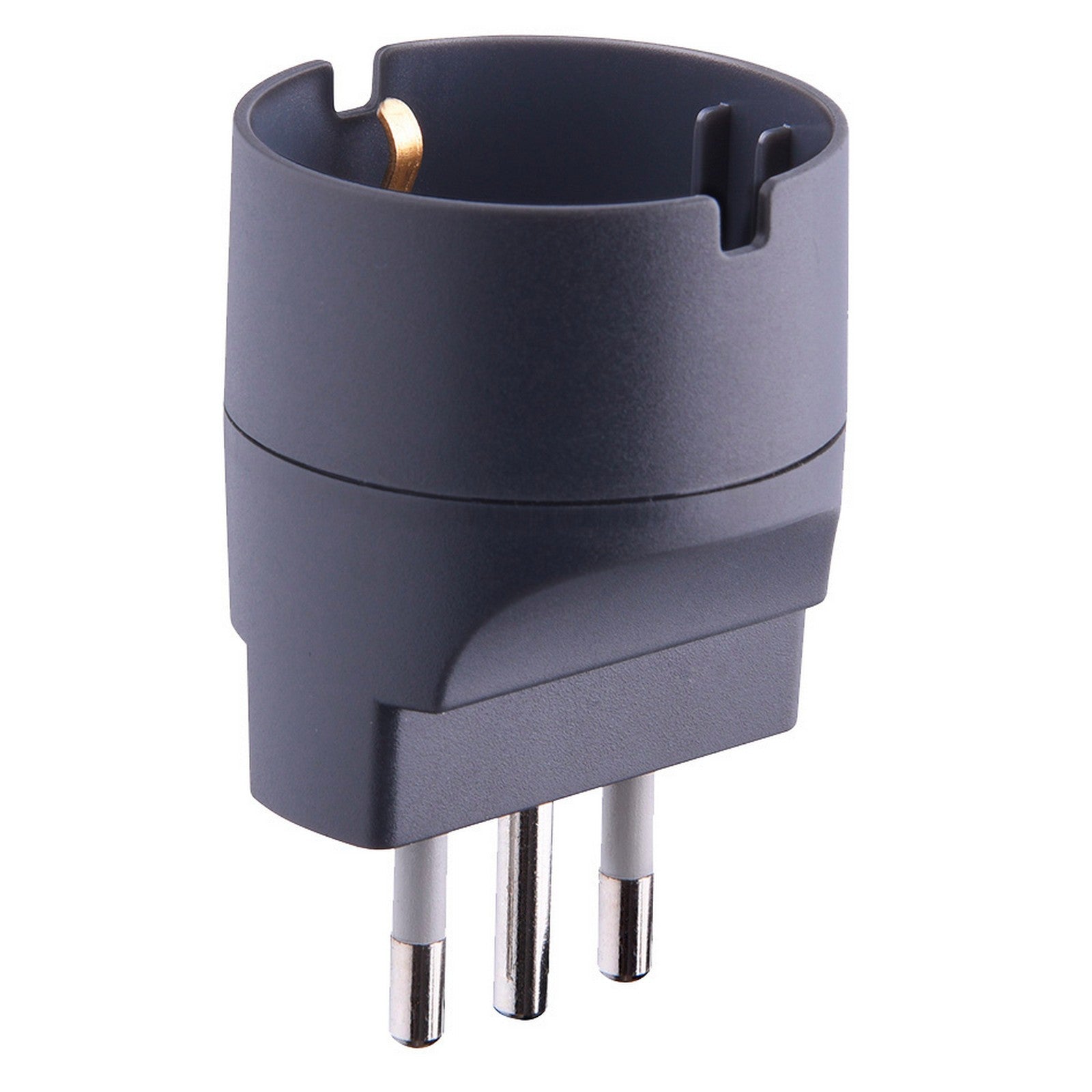 25pz adattatore schuko 10a nero figura.8 cod:ferx.98612