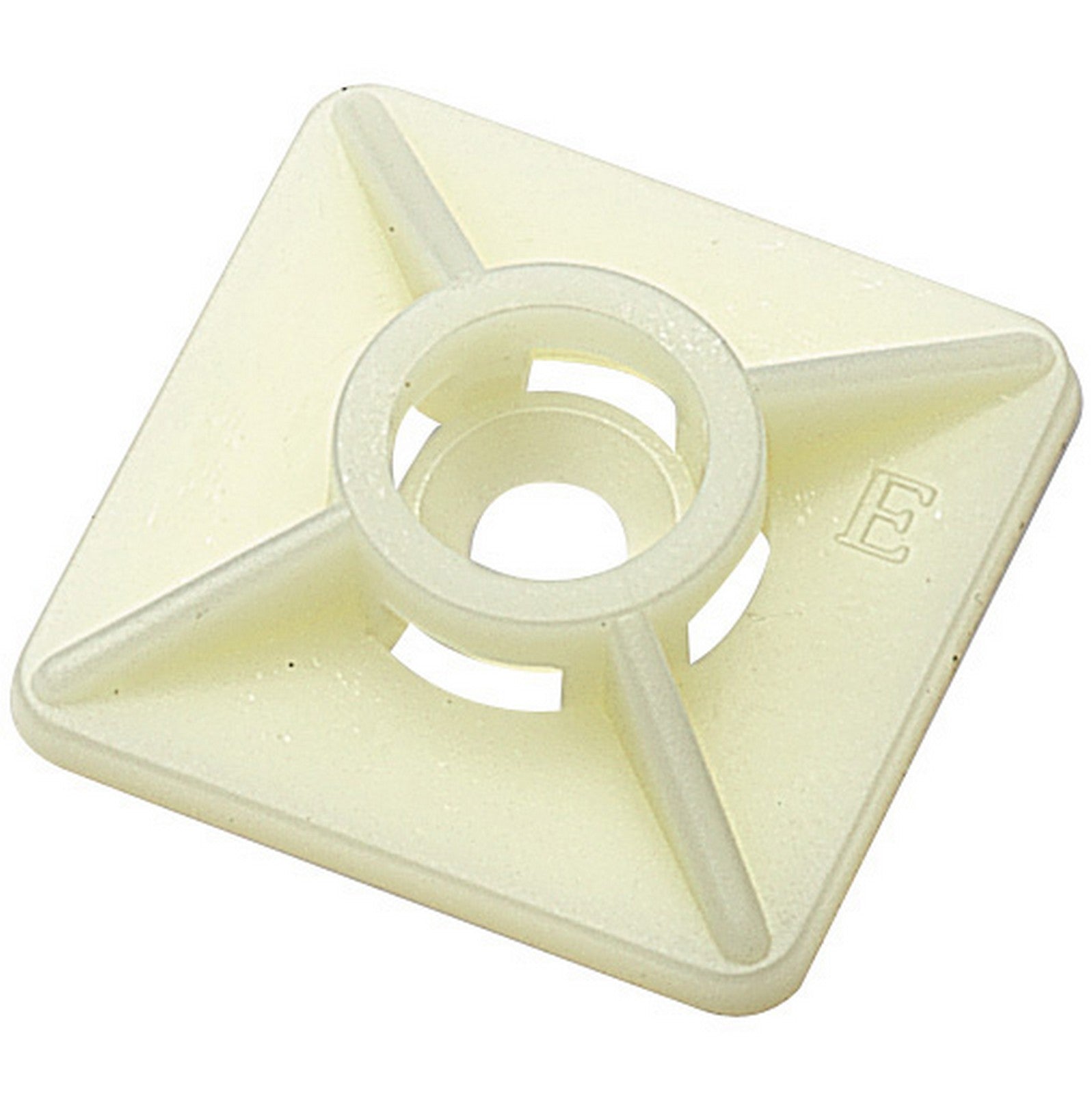 100pz elematic basetta bidirezionale x fascia naturale 27x27 cod:ferx.99807