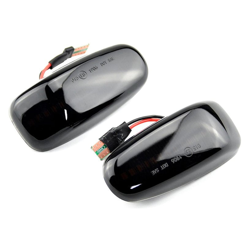 Kit Freccia Laterale a Led Side Marker Dinamica Lente Fume Mercedes Benz W210 Facelift OEM 2028201921