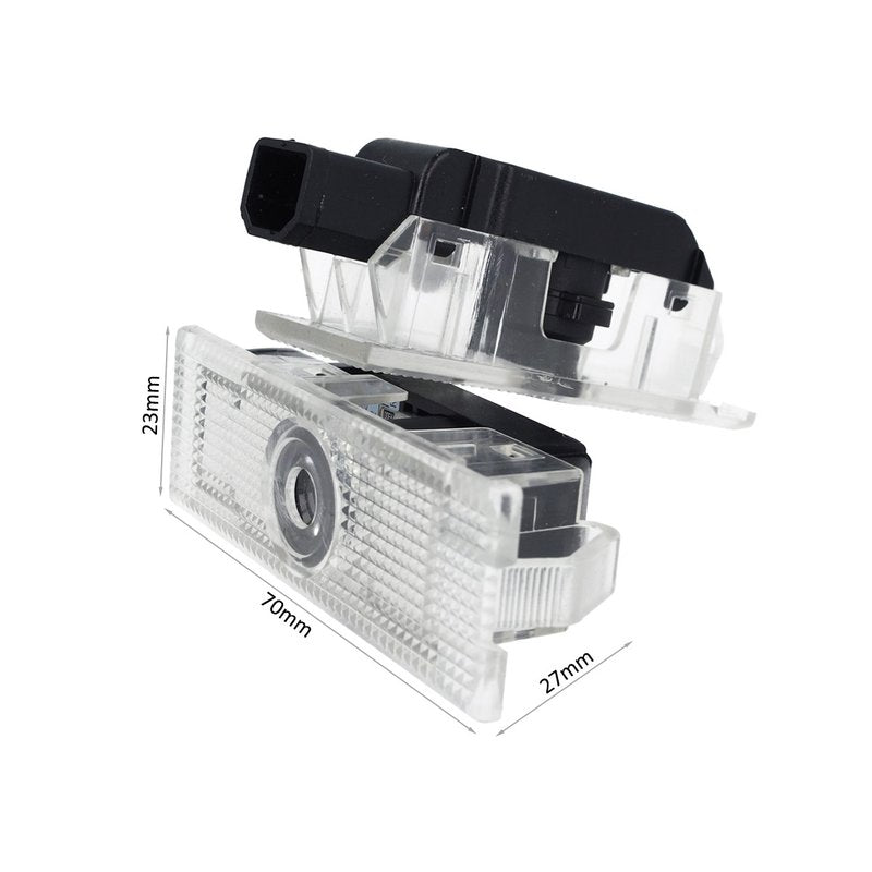 Kit Luci Led Logo Proiettori Auto Portiere Per Fiat 500X 500L Punto EVO Bravo MK2 II Grande Punto Croma Tipo