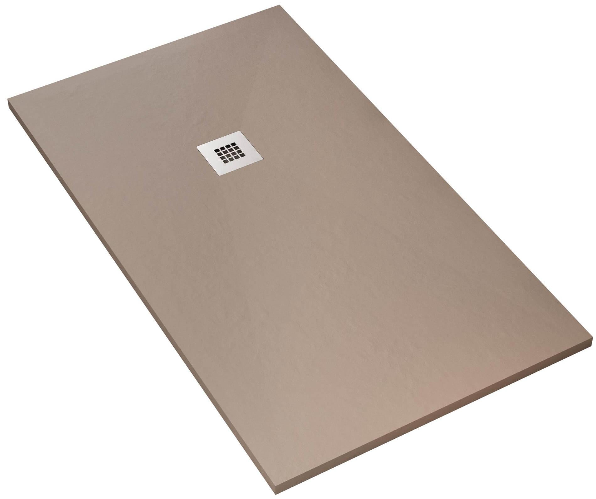 Piatto Doccia 80x140 cm in Pietra Bonussi Everest Moka