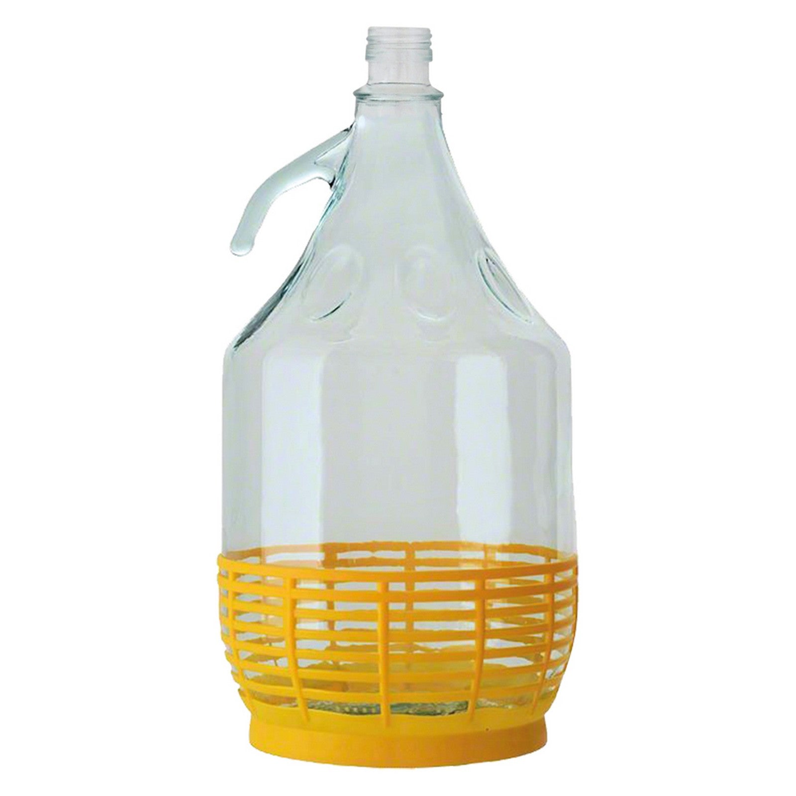 6pz fiasco in vetro 'dama toscana' 5 lt - tappo 7943236 cod:ferx.7943100nlm