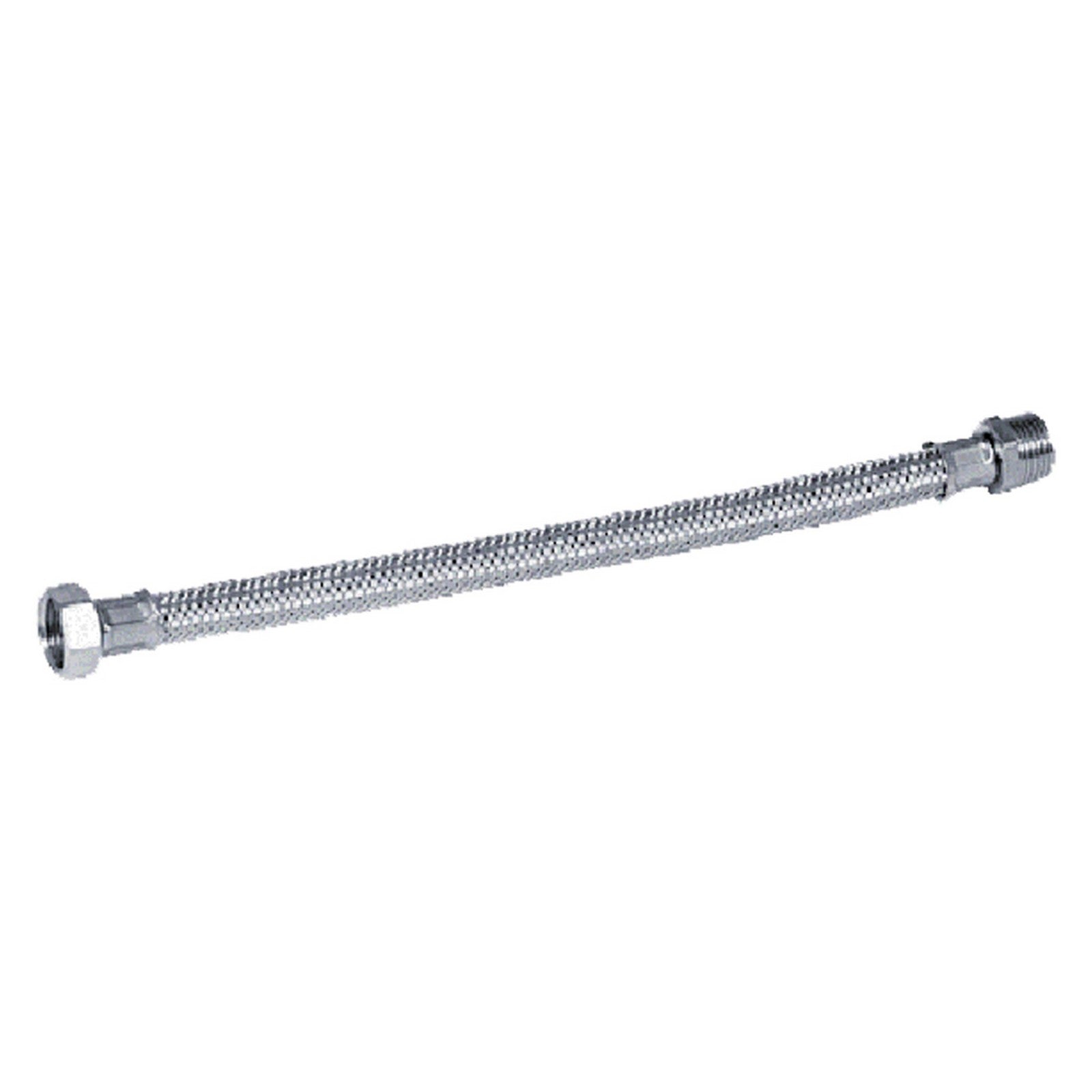 1blister flessibile in acciaio inox cm 30 m 3/8 x 3/8 f - pz.2 cod:ferx.20334nlm