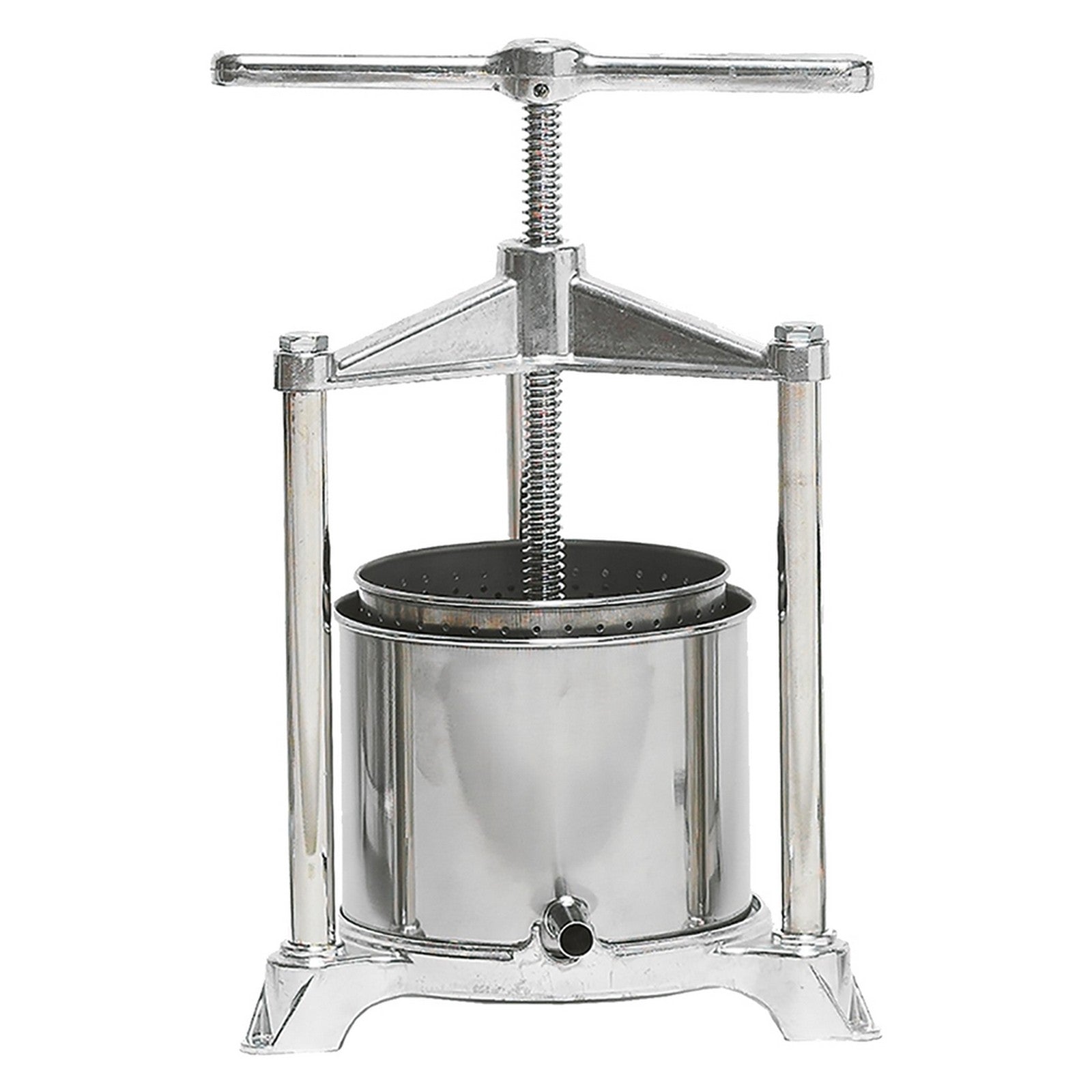 torchietto premitutto struttura alluminio medio - h 12,5 x ø 16,5 cm - lt. 3 cod:ferx.803056nlm