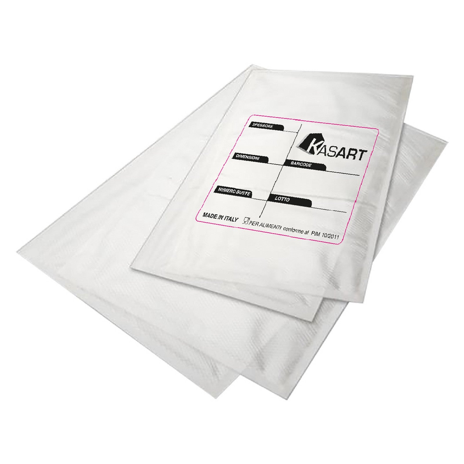 cf sacchetti pretagliati goffratura a rombo 20 x 25 - confezione 20 pezzi cod:ferx.8016920nlm