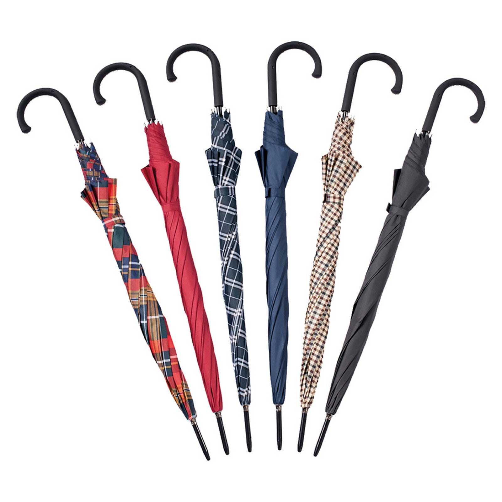12pz ombrello automatico ''norwich'' tinte unite - scozzese ø112 cm cod:ferx.8040998nlm