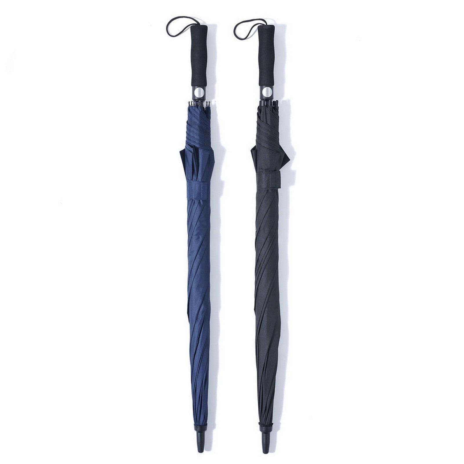 12pz ombrello automatico 'pr010' tinta unita - tessuto blu cod:ferx.8045870nlm