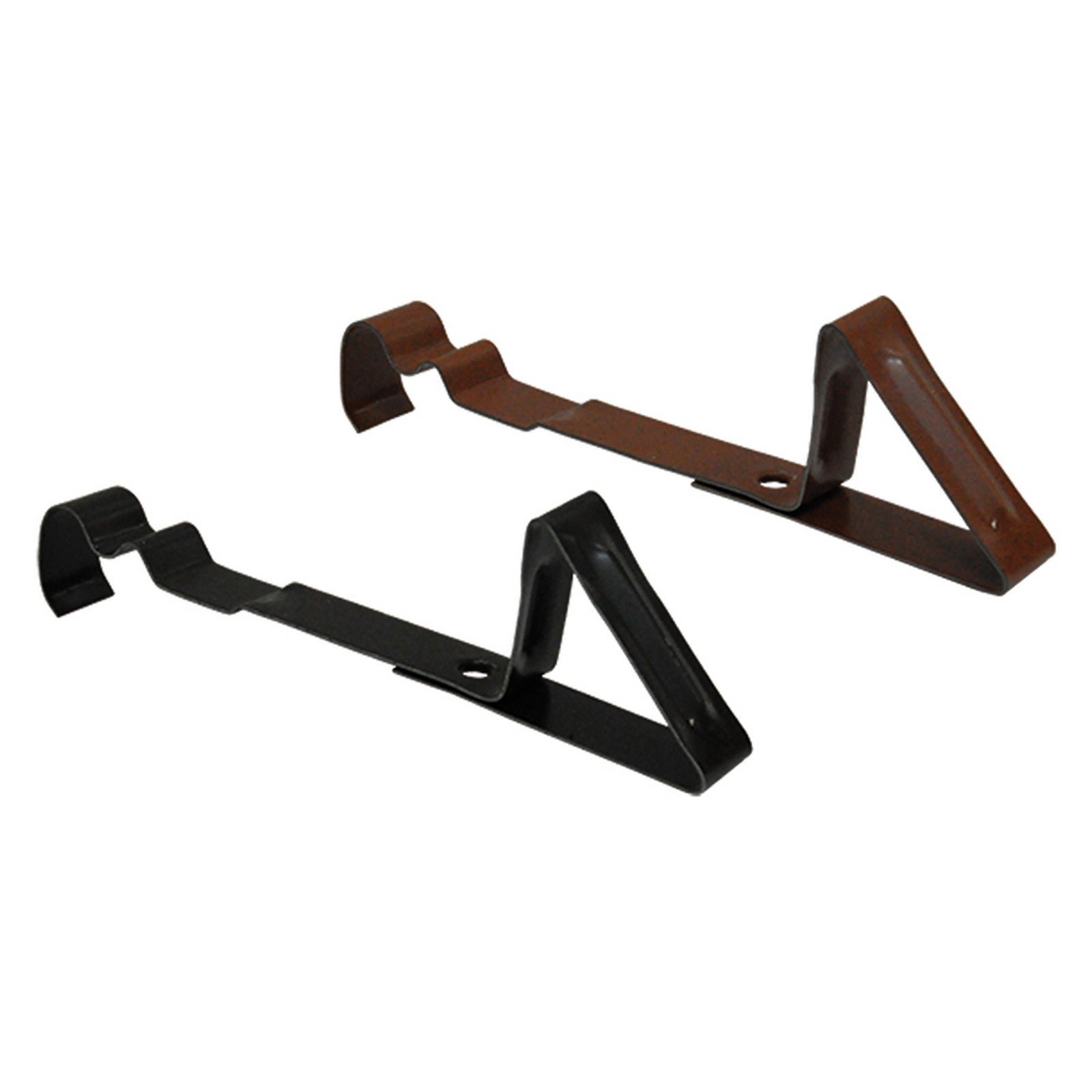 10pz fermaneve per tegola marsigliese h. 260 mm - colore marrone cod:ferx.1083930nlm