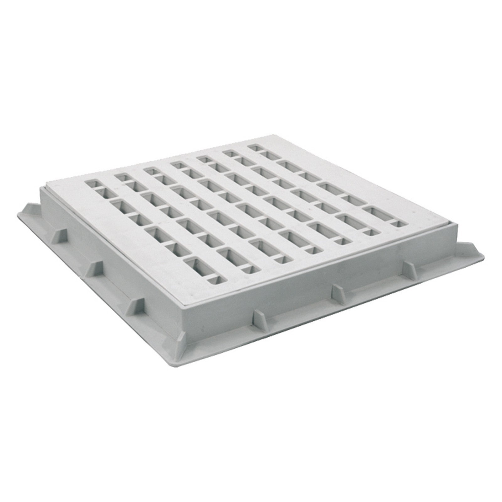 chiusino pedonabile con griglia cm 40 x 40 cod:ferx.104246nlm