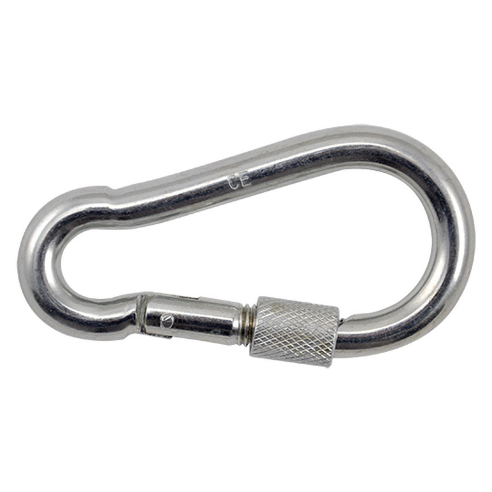 25pz moschettone con ghiera mm 100 cod:ferx.3111912nlm