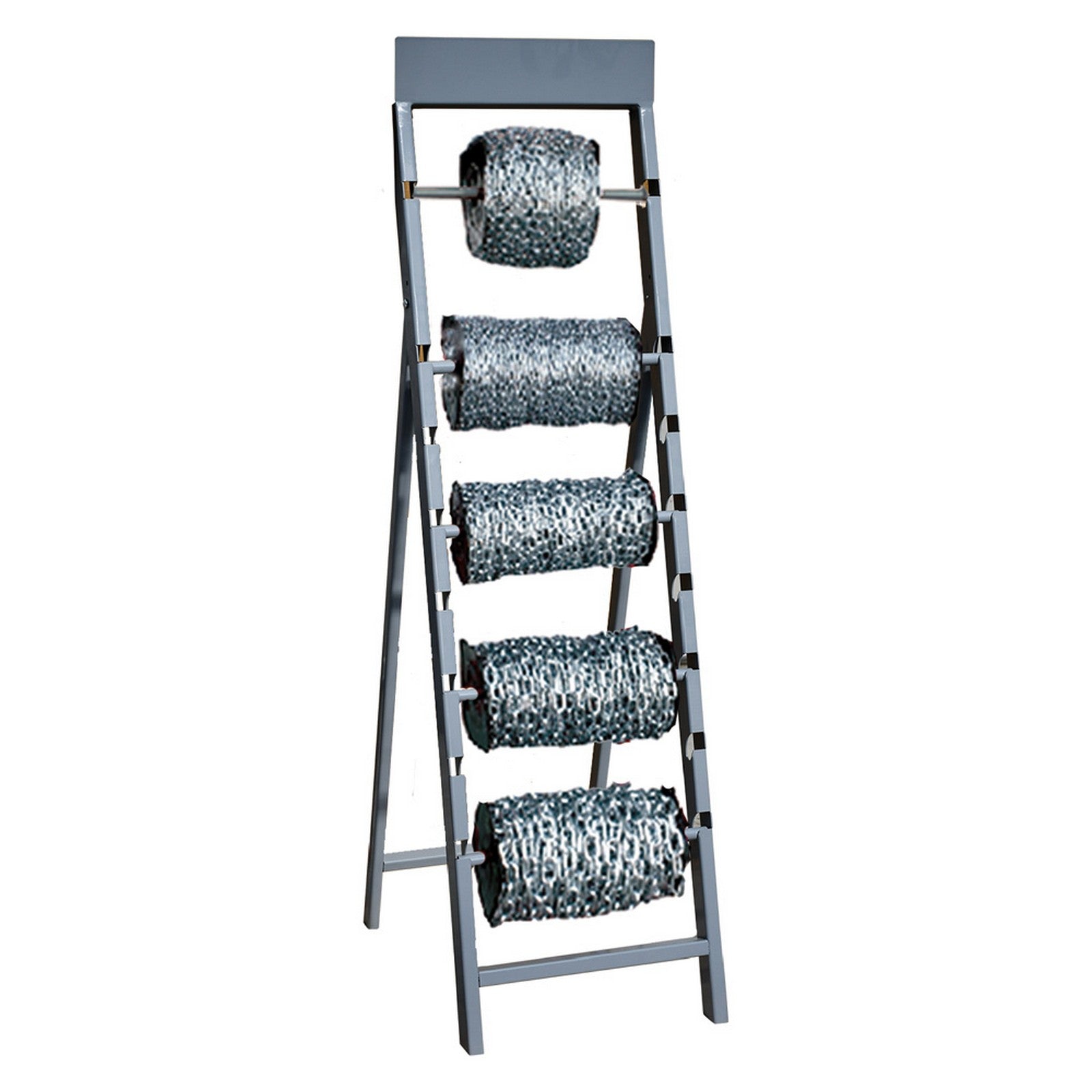 espositore completo per catene con 5 rotoli cod:ferx.311236nlm