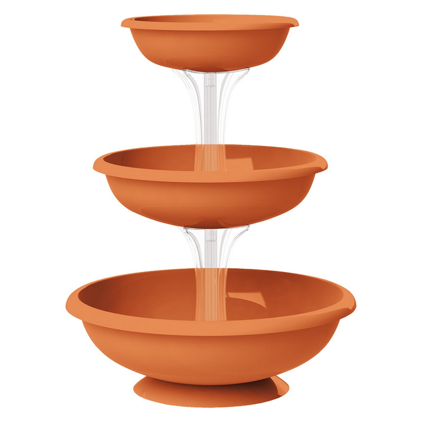 cf ciotola per fiori ''fontana'' øcm 30/40/50 - terracotta cod:ferx.6125270nlm