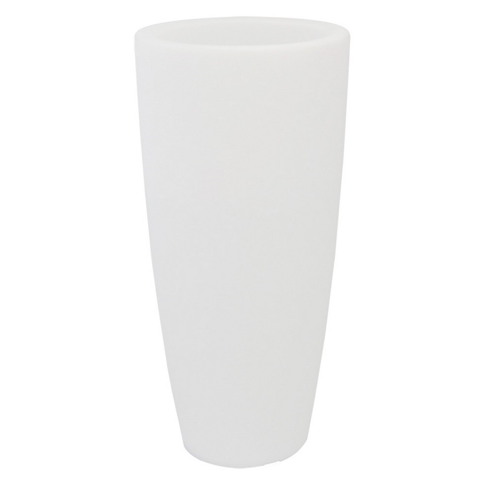 vaso tondo ''stilo lamp'' øcm 40xh.90 lt.20 ghiac./luce bia. cod:ferx.6126820nlm
