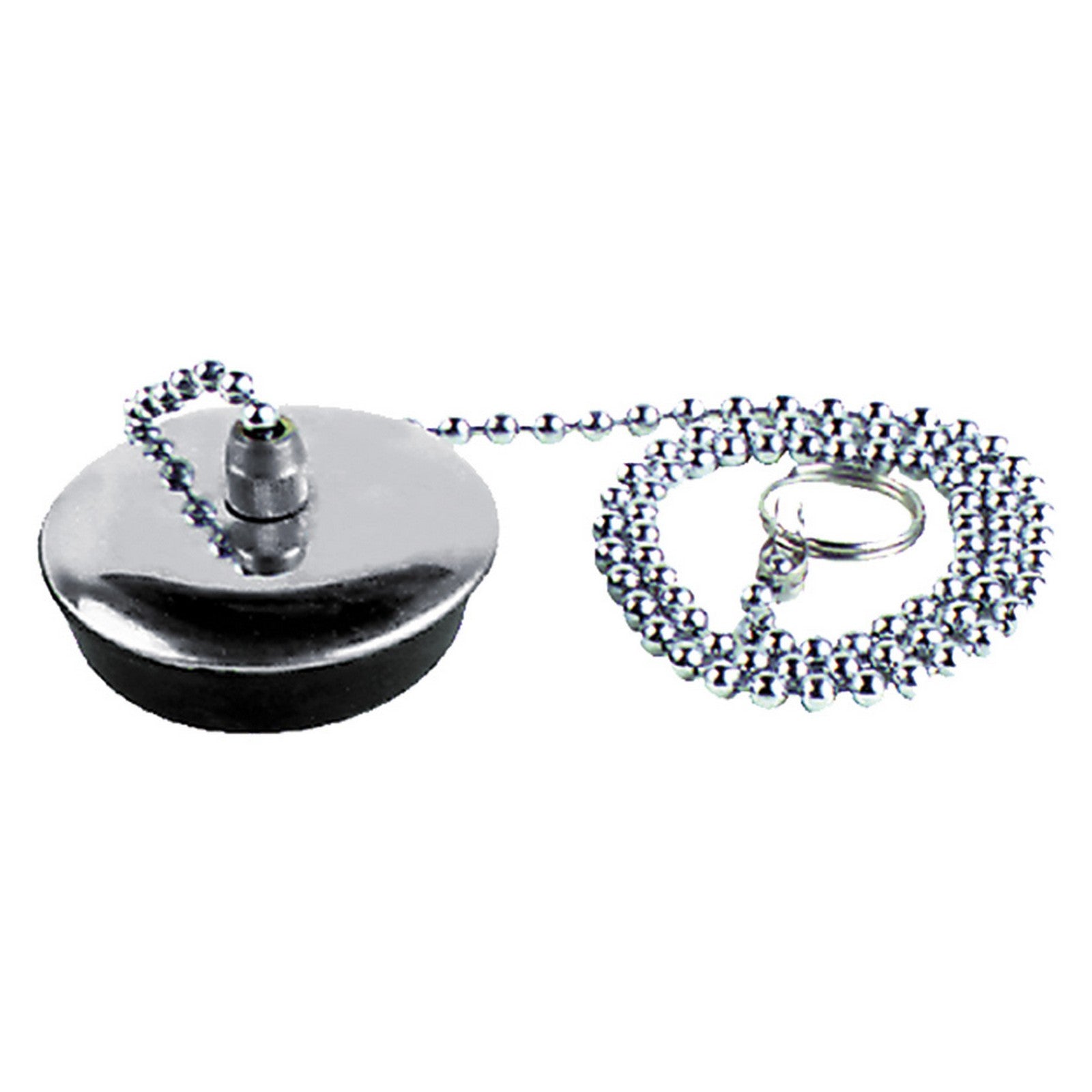 12pz tappo con catena ø 52 per lavabo cod:ferx.207522nlm