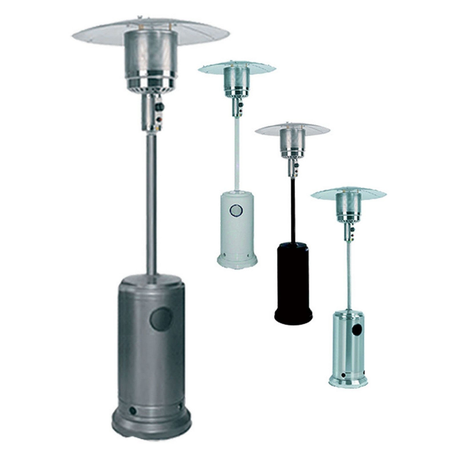 stufa radiante a fungo acciaio inox cod:ferx.700234nlm