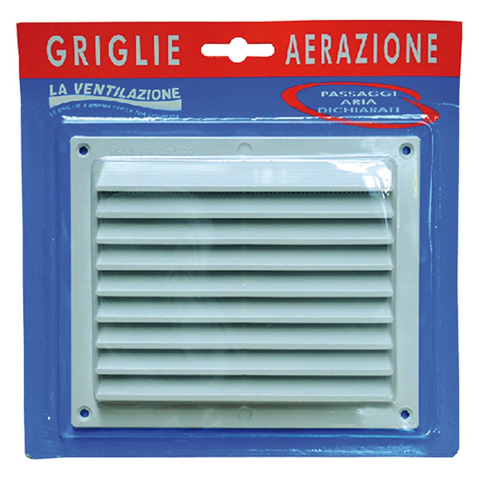 griglia aerazione 'extra' cm 20 x 23 cod:ferx.701018nlm