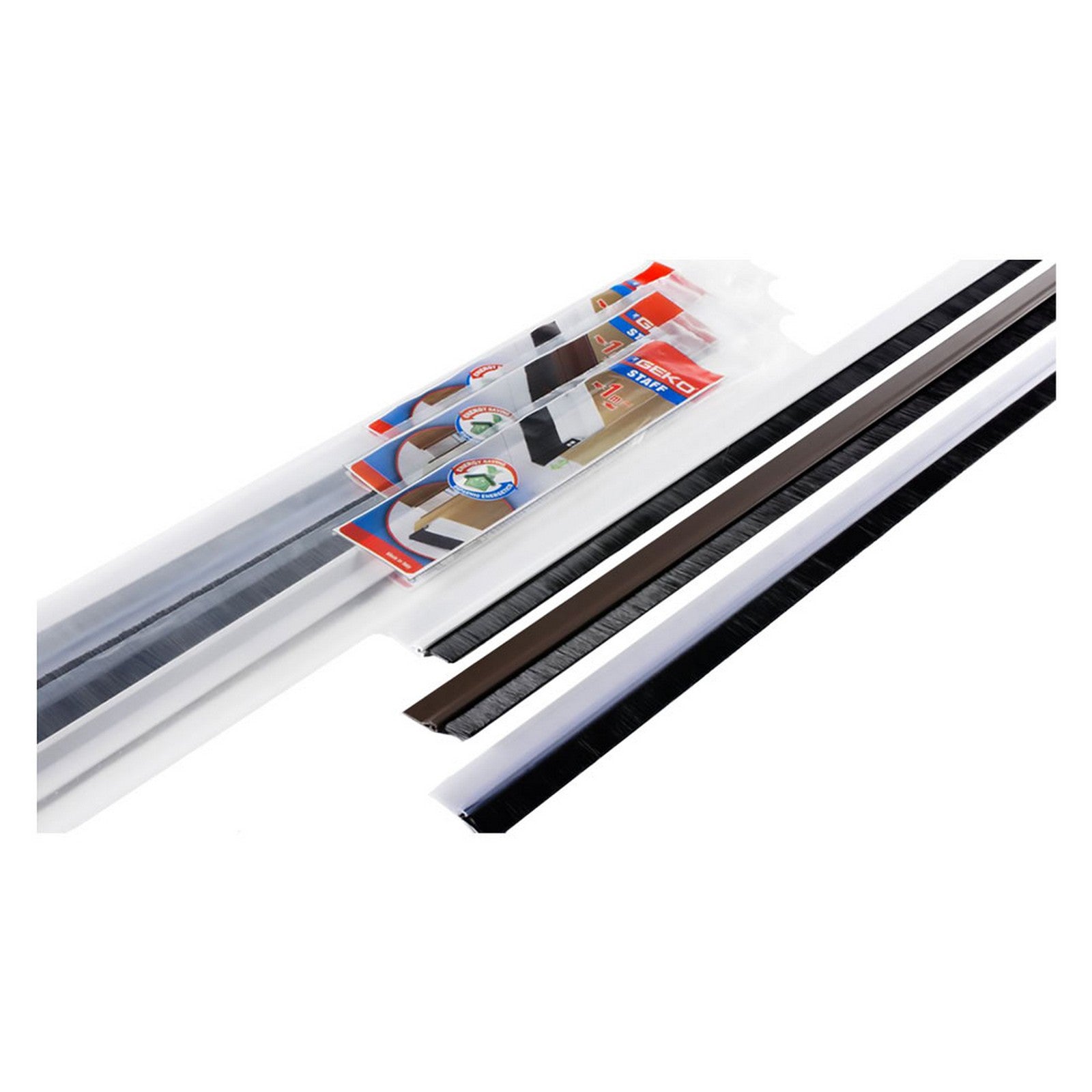 25pz paraspifferi sottoporta con spazzolino bianco cod:ferx.8055852nlm