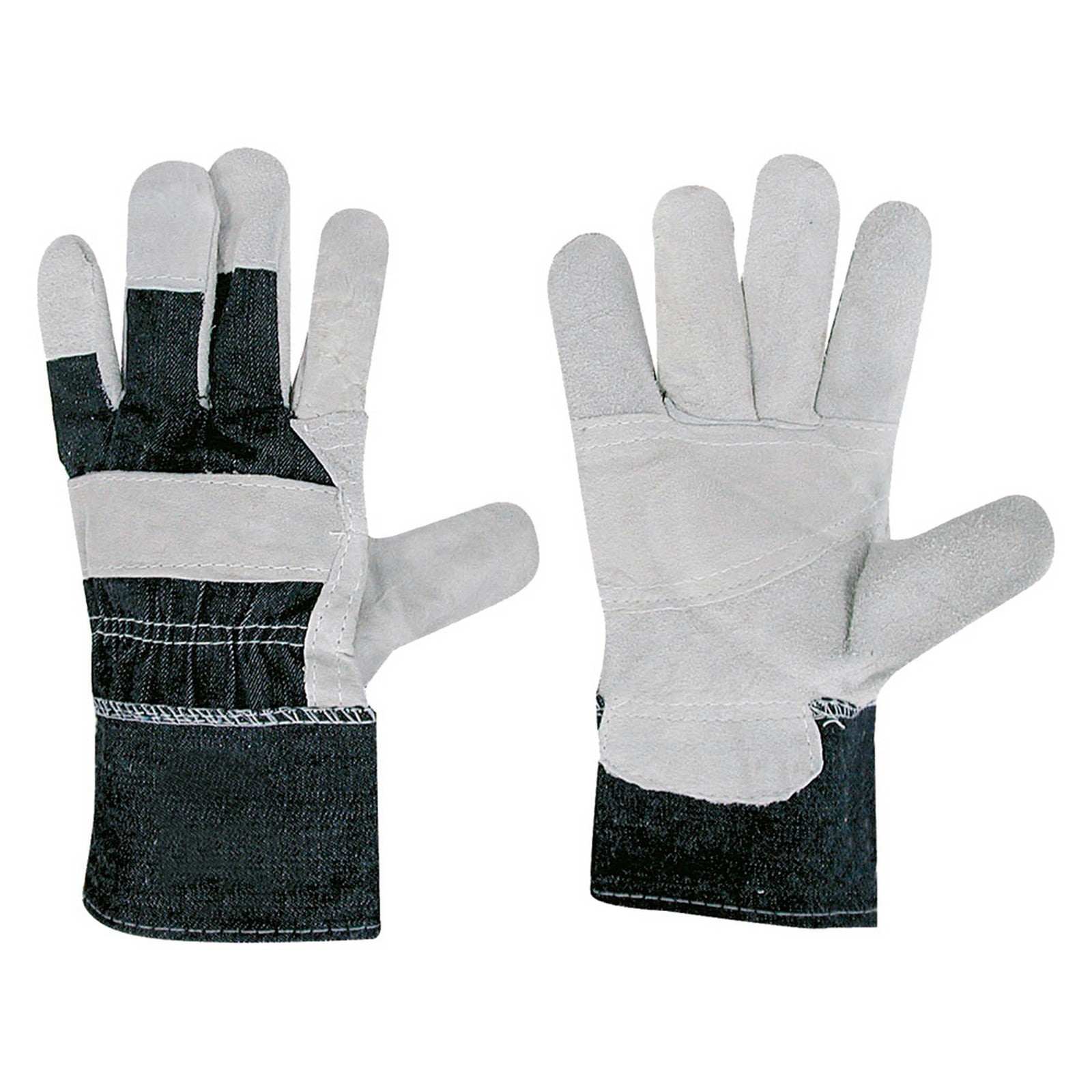 10coppie guanti palmo crosta dorso jeans tg. 10 cod:ferx.106793nlm