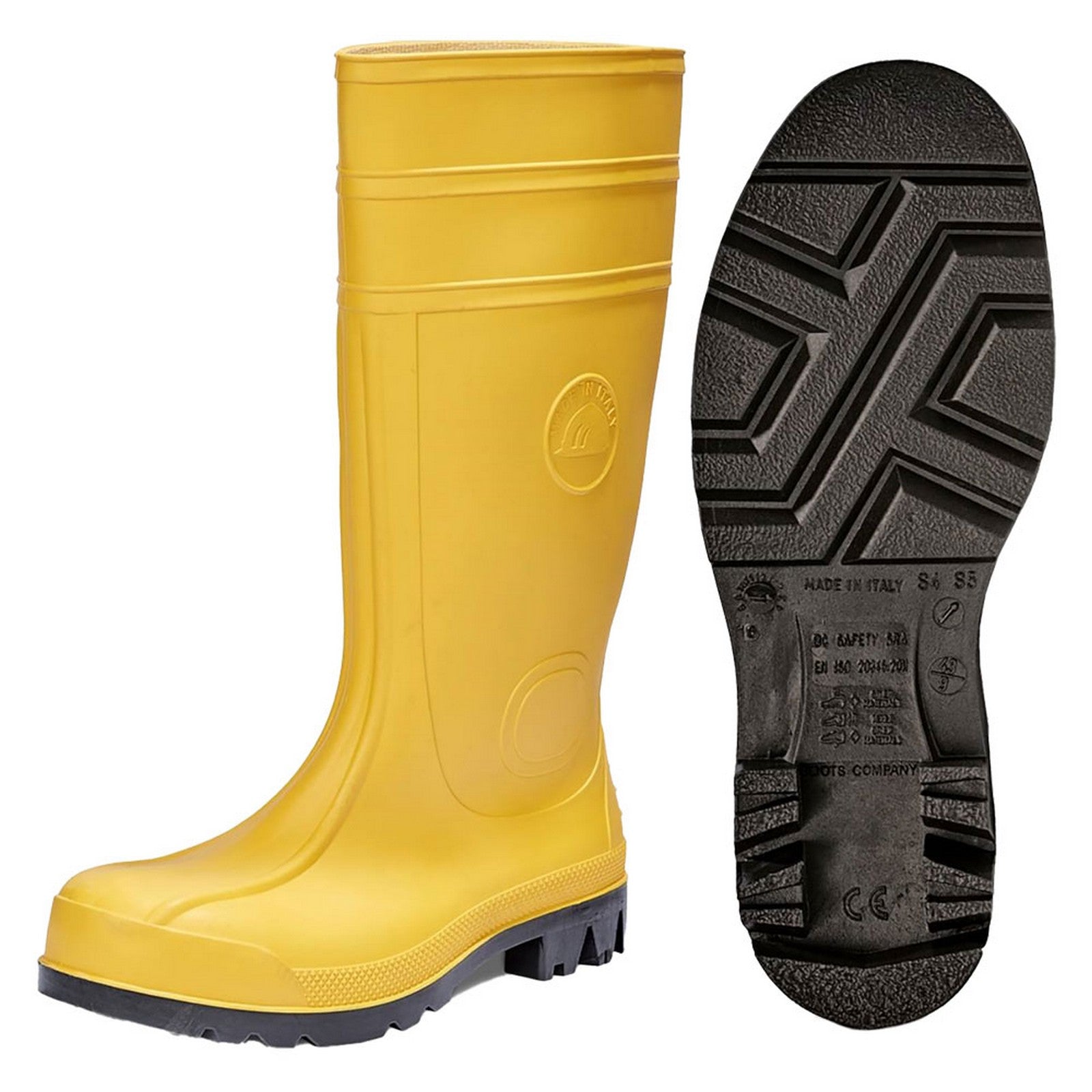 1coppia stivali antinfortunistica n. 41 - giallo cod:ferx.1069004nlm