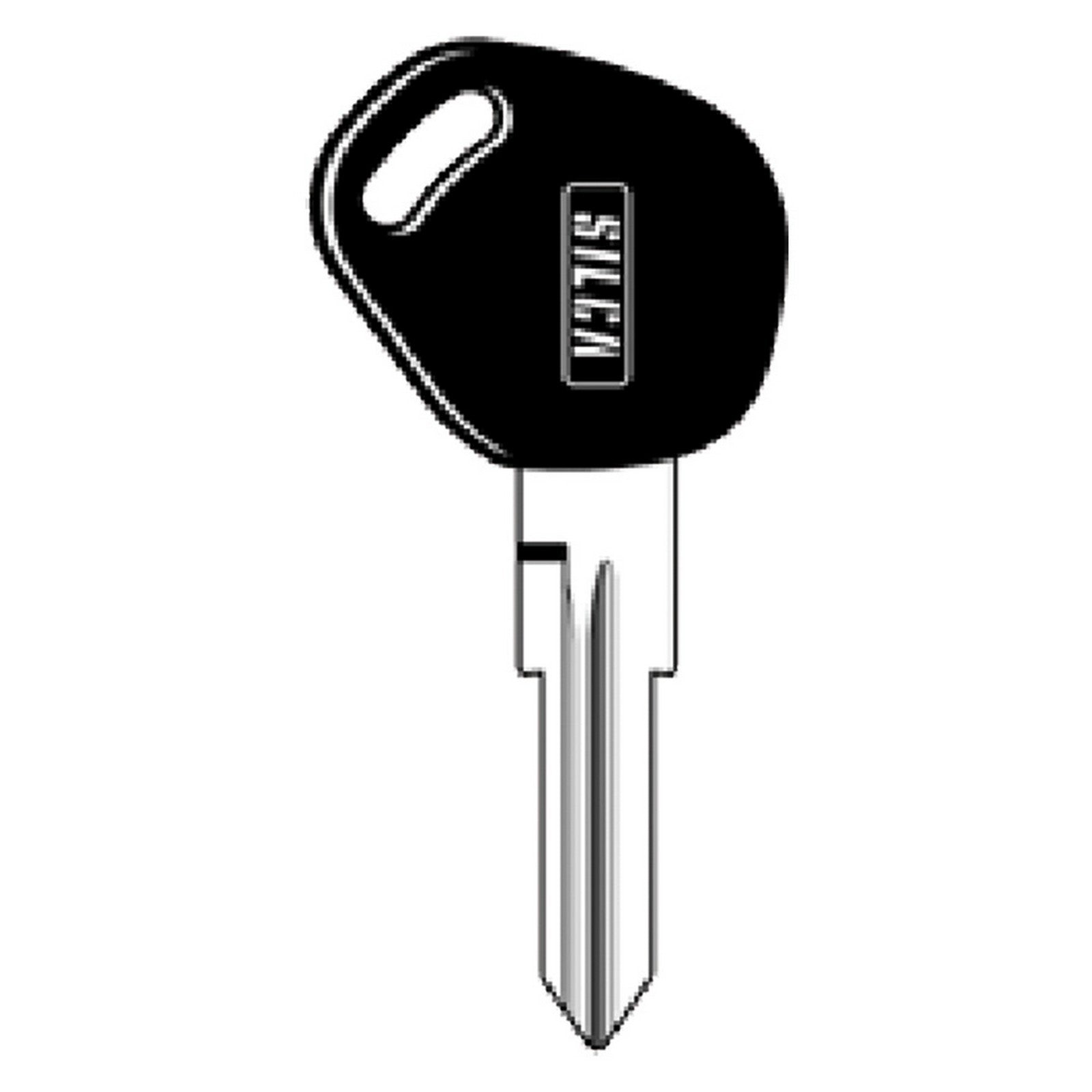 5pz chiavi acciaio testa p.blu gt15rb cod:ferx.325500nlm