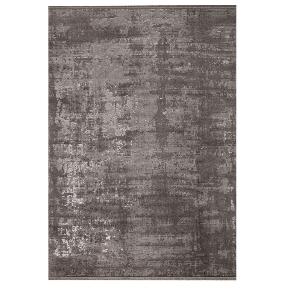 Tappeto antiscivolo vintage bambù 120x180 colore grigio