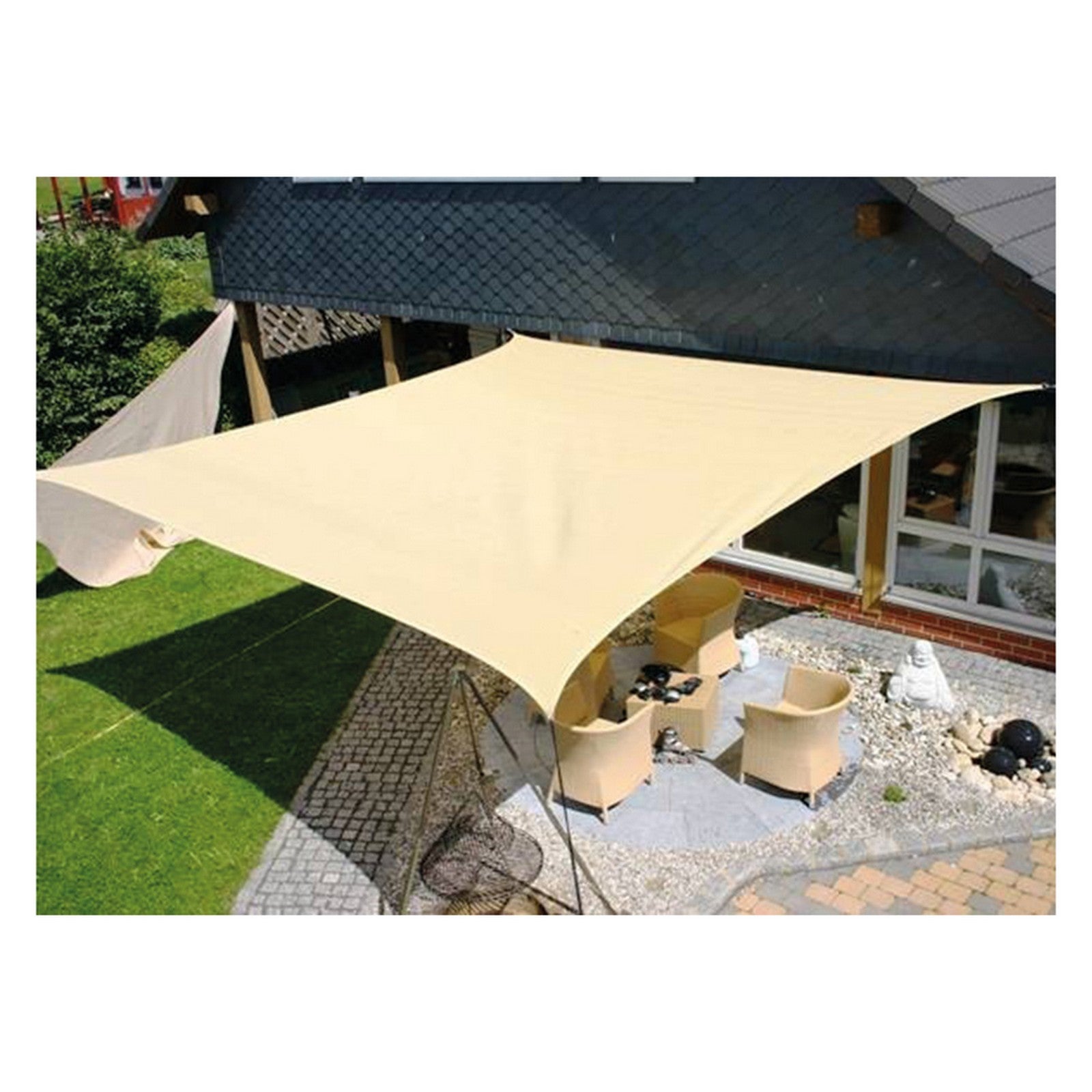 1 pz vela ombra quadra mt 3,6 x 3,6 cod:ferx.6066622nlm