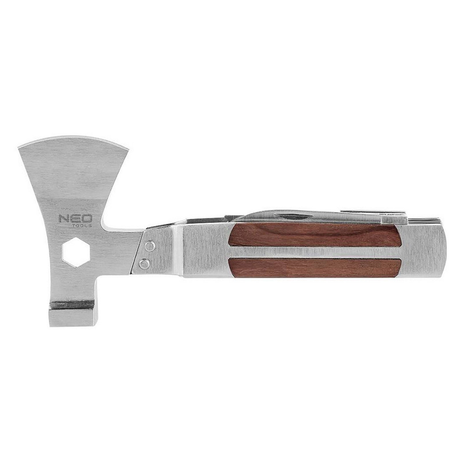 utensile da escursione 11 in 1 manico rivestito legno cod:ferx.8302250nlm