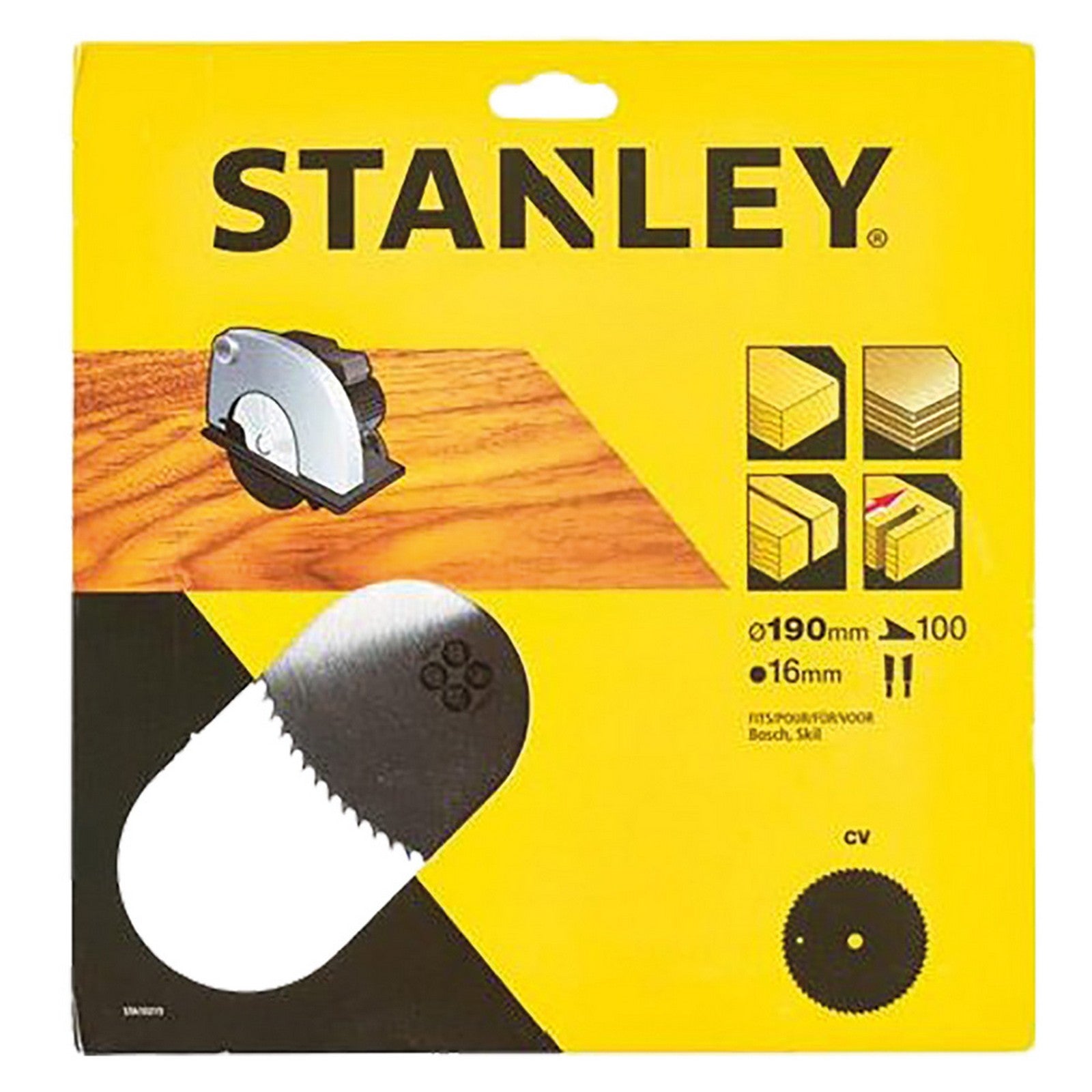 lama per sega circolare ''denti fini'' ø 190 mm - foro 16 mm cod:ferx.5013754nlm