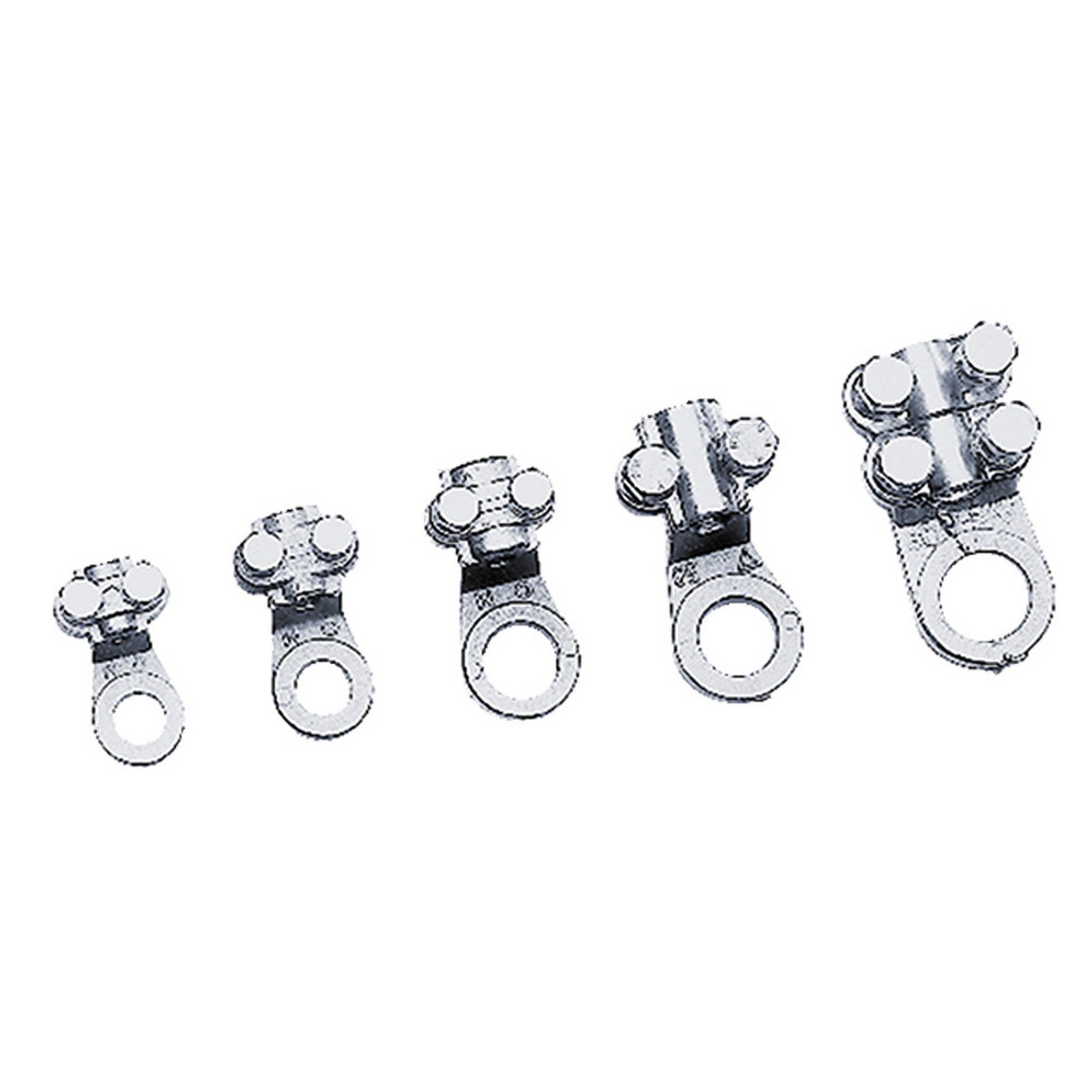 10pz capicorda a morsetto sezione mmq 35 - foro mm 15 cod:ferx.505014nlm