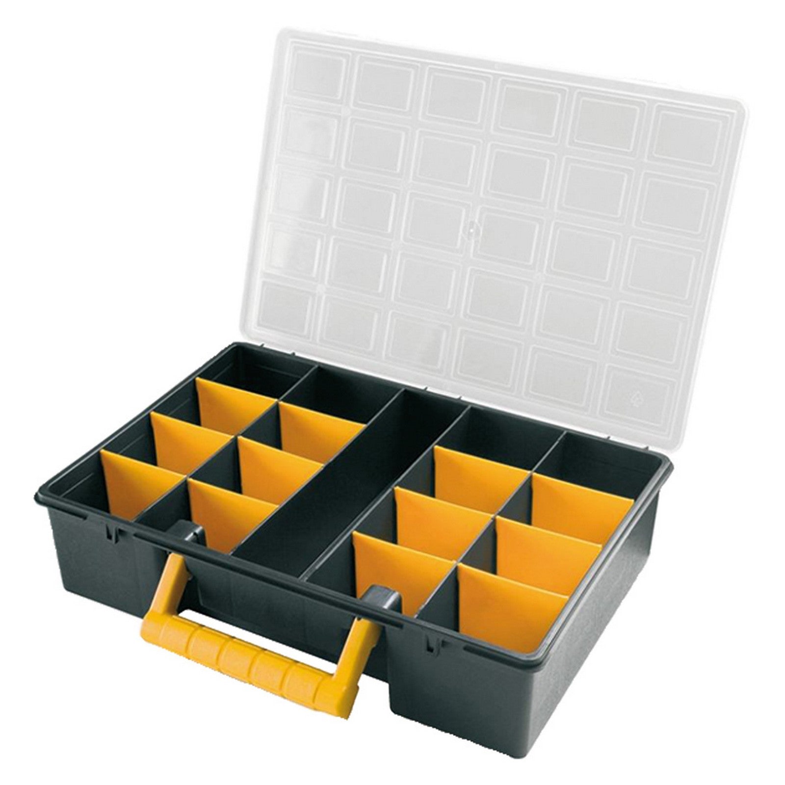 valigetta portaminuteria cm 36 x 25 x 8 - 16 scomparti cod:ferx.505942nlm