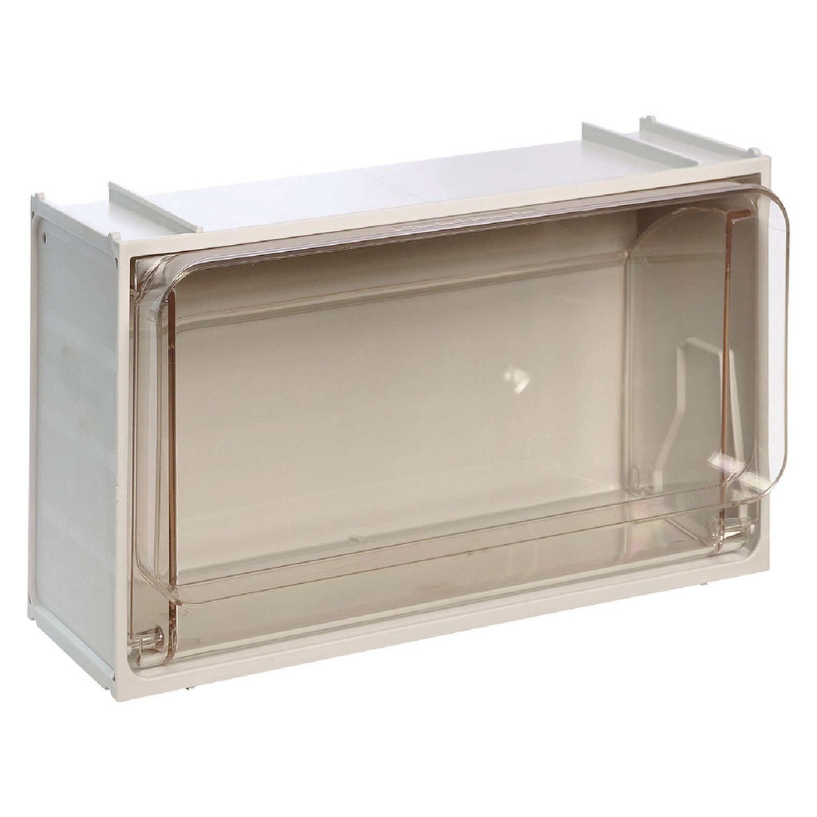 2pz cassettiera modulare componibile 'crystal box' 1 cassetto - cm 30 x 15,5 x 17,5 cod:ferx.5060410nlm